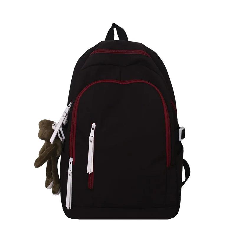 Woman School Bags High School College Student Female Backpacks