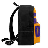 Game Backpack For Student School Laptop Travel Bag Game And Orange Sports