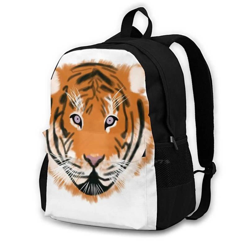 Rawr Bags Travel Laptop Backpack Watercolor Clemson Tigers Cat Kitty Rawr Auburn