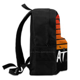 Cat Daddy Vintage Backpack For Student School Laptop Travel Bag