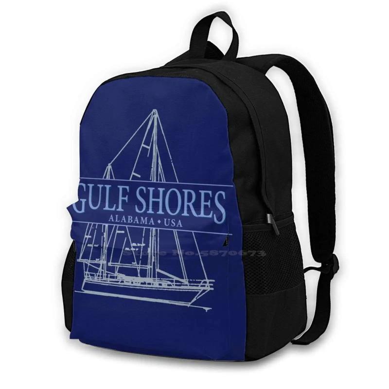 Gulf Shores Sailing School Laptop Travel Bag for Teens