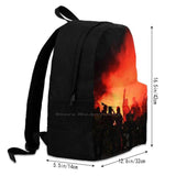 Millwall Ultras Soccer Football School Bags Hooligans