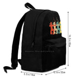 Vintage Y Men Bow School Bag Big Capacity Backpack Laptop 15 Inch