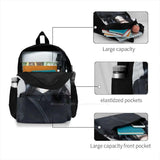 Kat Von D Portrait Student Backpack Laptop Travel Bag