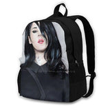 Kat Von D Portrait Student Backpack Laptop Travel Bag