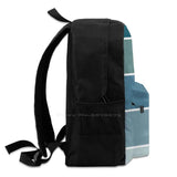 Linen Pattern School Bags for Teenage Girls Laptop Travel Bags