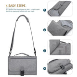 Amiqi Baby Diaper Caddy Organizer Portable Holder Bag Travel Backpack