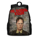 Dwight Schrute Travel Laptop School Backpack Bag