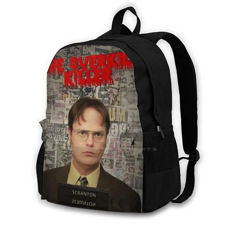 Dwight Schrute Travel Laptop School Backpack Bag
