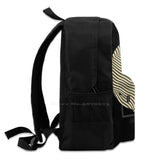 Pink Optical Illusion Art Bubbles Teen Backpack