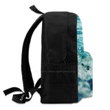 Seaside 3D Print Backpack Sea Ocean Water Seaside Coastal Seascape Beach