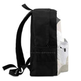 Modern Art Travel Laptop Backpack Abstract Marble Concrete Minimal