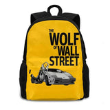 Wolf Of Wall Street- Countach Laptop School Backpack