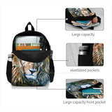 Lion 3 School Bag Big Capacity Backpack Laptop 15 Inch