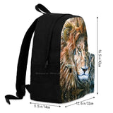 Lion 3 School Bag Big Capacity Backpack Laptop 15 Inch