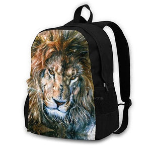 Lion 3 School Bag Big Capacity Backpack Laptop 15 Inch