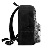 Big Capacity Lion School Bag Backpack Laptop 15 Inch Animal Lover Jungle