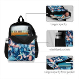 Alcohol Ink Painting Travel Laptop Bagpack - Love Mood Ink