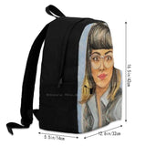 Dana's Bangs Backpack for Student School Laptop Travel Bag