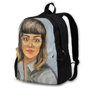 Dana's Bangs Backpack for Student School Laptop Travel Bag