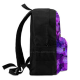 Purple Pop Bags Travel Laptop Backpack Purple Pink