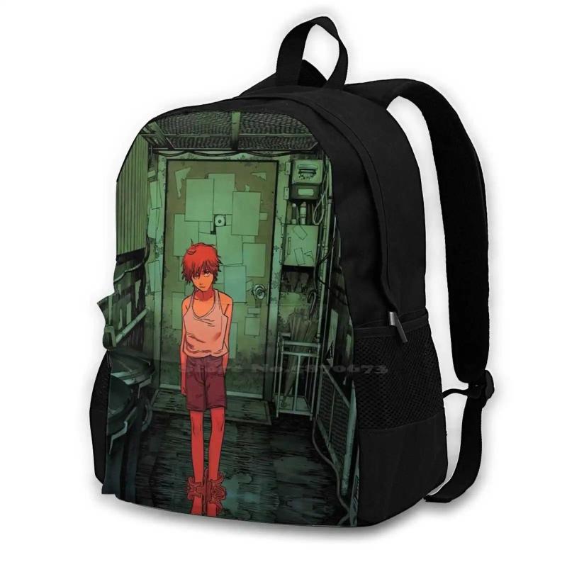 Chainsaw Man Backpack Laptop Travel Bags Makima Cover