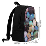 Unique Pattern Stones Large Capacity Backpack Laptop Travel Bags