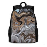 Chocomania & Vanilla Swirls Backpack for Men Women