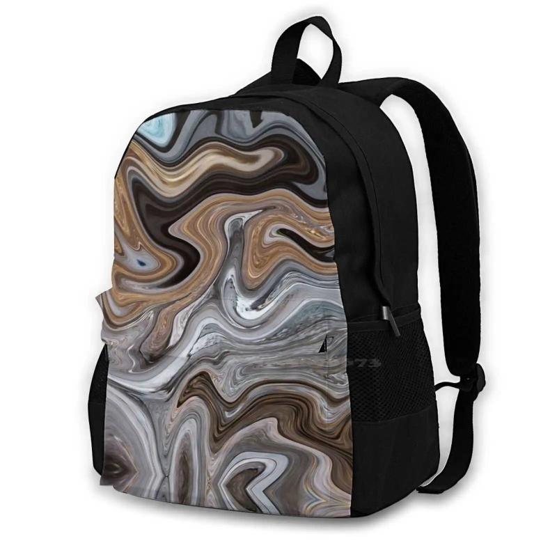 Chocomania & Vanilla Swirls Backpack for Men Women