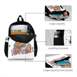 Paris Large Capacity Backpack Laptop Travel Bags