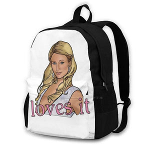 Paris Large Capacity Backpack Laptop Travel Bags