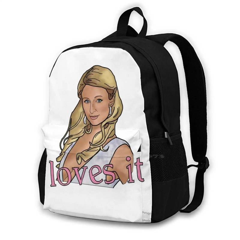 Paris Large Capacity Backpack Laptop Travel Bags