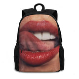 Sexy Lips Tongue Backpack