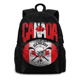 Canada Ice Hockey Laptop Bagpack