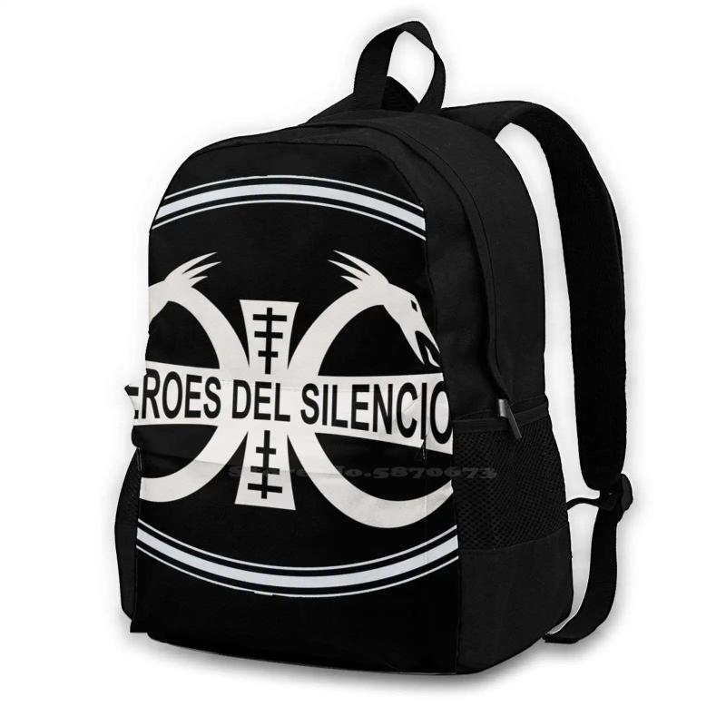 Heroes Del Silencio Large Capacity Backpack Laptop Travel Bags