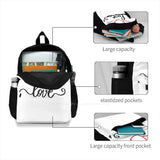 Love Good Night Bag Backpack For Men Women Girls Teenage