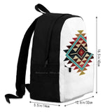 Southwest-Style Rainbow Sunburst Laptop Backpack