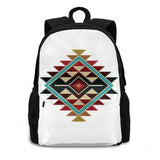 Southwest-Style Rainbow Sunburst Laptop Backpack
