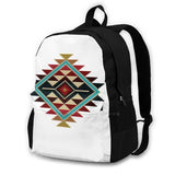Southwest-Style Rainbow Sunburst Laptop Backpack