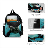 Seal Ocean Wildlife School Bag Big Capacity Backpack Laptop 15 Inch