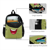 Teen College Student Backpack Laptop Travel Bags Surprise Smile