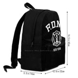 Firefighter Fire Firefighters School Bags For Teenage Girls Laptop Travel Bags