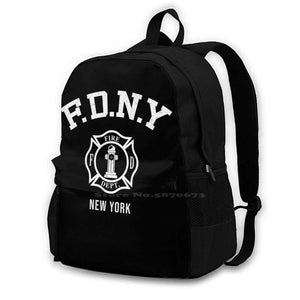 Firefighter Fire Firefighters School Bags For Teenage Girls Laptop Travel Bags