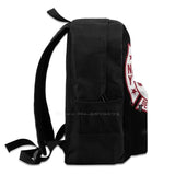 Vintage Fire Truck Patch Backpack for Men Women Girls Teenage