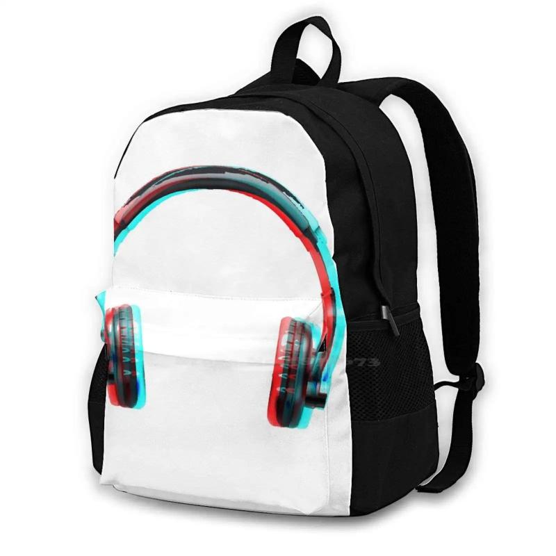 Airpods Max Glitch Travel Laptop School Backpack Bag Airpods Max