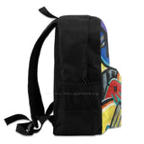 Rock The Casbah Laptop Travel Bag Abstract Guitar Clash