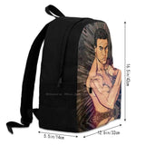 Jean-Claude Van Damme Travel Laptop School Backpack Bag