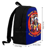 Empire Records Backpack Laptop Travel Bag 1990S Movies Damn The Man Save The