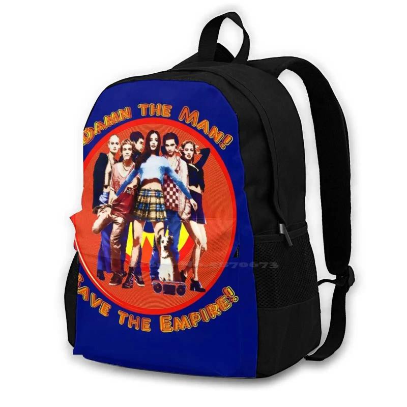 Empire Records Backpack Laptop Travel Bag 1990S Movies Damn The Man Save The