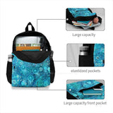 Diaphanous Lifeforms Backpack Student School Laptop Travel Bag